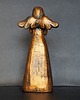 figurki i rzeźby Rzeźba złoty Anioł z Gwiazdą wys. 13,5 cm 3