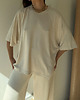 t-shirt damskie T-shirt Chillout cappucino foam bawełna 1