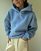 bluza z kapturem damska Bluza Soho sky blue z kapturem 6