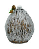 ozdoby choinkowe Bombka choinkowa: Jeż z leśnymi ozdobami: brązowy 2