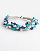 bransoletki z kamieni naturalnych Blue jeans Bransoletka lniana 1