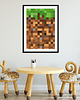 grafiki i ilustracje Obrazek Minecraft na ścianę - Dla gracza 2