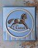 kartki scrapbooking Kartka na roczek dla chłopca 2