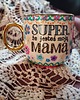 kubki Ręcznie malowany kubek dla mamy SUPER MAMA 2
