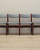 krzesła Komplet czterech krzeseł mahoniowych, duński design, lata 70, produkcja: Dania 1