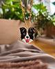 wisiory Naszyjnik wisiorek pies piesek border collie, dla posiadacza pieska 1