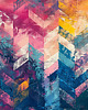 plakaty Plakat - Electric colors 1