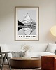 plakaty PLAKAT travel poster  Matterhorn zdjęcie personalizacja góra 3