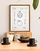 plakaty Zegarek - patent - plakat 50x70 cm 1