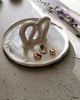 pojemniki na biżuterię Patera Ceramiczna Biało niebieska Handmade 1
