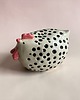 figurki i rzeźby Ręcznie wykonany Kura w kropki 1