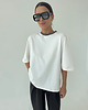 t-shirt damskie T-Shirt Art ecru cacao pliska 5
