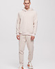 bluzy męskie Bluza hoodie KOLLY Oat Milk męska 3