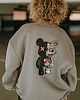 bluza bez kaptura damska Bluza oversize rozpinana Robot Teddy dla mamy i taty 2