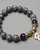 bransoletki z kamieni naturalnych Jasper and dark blue /glamour/ -  bransoletka 1