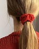 gumki do włosów Czerwona scrunchie Juicy Red 3