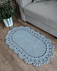 dywany Dywan owalny szydełkowy ze sznurka 55cmx90cm 2