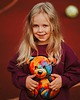 bluzy dla dziewczynki Bluza oversize Rainbow Teddy 5