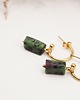 kolczyki z kamieniami Kolczyki Ruby in Zoisite 2