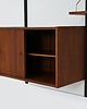 regały i półki Regał systemowy tekowy, duński design, lata 60, produkcja: Dania 8