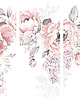naklejki ścienne do pokoju dziecka Naklejka "Pink peonies-bouquet XXL" 4