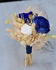 dodatki ślubne Niebieski Bukiet Ślubny, bukiet dla Panny Młodej 4