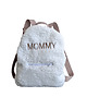 torebki, worki i plecaki dziecięce Plecak dziecięcy Teddy z haftowanym imieniem biały 1