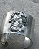 bransoletki z kamieni naturalnych Prehnit   - BRANSOLETA MANKIET  CUFF 1