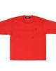 bluzki dla chłopców Czerwona Bawełniana Bluzka Dla Dziecka Z Długim Rękawem 2