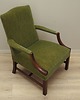 fotele Fotel mahoniowy, duński design, lata 70, produkcja: Dania 5