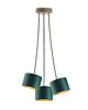 lampy wiszące 3-punktowa lampa wisząca o salonu typu pająk WAIKIKI GOLD W3 6