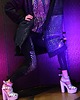 legginsy Getry hypno sylwestrowo karnawałowe 2