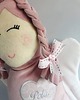 misie i maskotki Anioł Stróż rózowy z imieniem 1