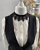 chokery Naszyjnik koronkowy czarny 8