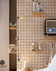 regały i półki Półka panelowa ścienna typu pegboard. 1