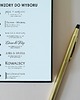 stemple Personalizowany drewniany stempel z adresem i imionami - różne wzory 1