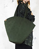 torby na ramię Shelly bag ciemnozielona torba nubuk syntetyczny 1