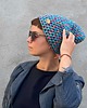 czapki damskie Czapka Hand Made No. 054 / beanie / szydło 3