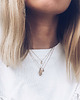 wisiory Mini Liquid Necklace Gold-plated (round drop) 1