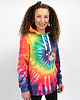 bluza z kapturem damska Damska Bluza Expres Zamek DR.CROW Tie Dye 1