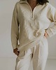 bluza bez kaptura damska Bluza Hugs, oat milk 1