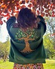 bluza bez kaptura damska Bluza z haftem - Into the Forest 3