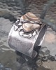 bransoletki wire wrapping Szarości - bransoletka regulowana 1
