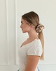 gumki do włosów Gumka jedwabna, scrunchie, vinateg bloom MAXI 1