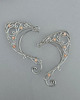 nausznice Nausznica zausznica uszy elfa kamień słoneczny wire wrapping 1