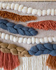 Ozdoby na ścianę Tkana dekoracja ścienna Makatka Kilim 4