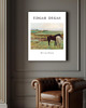 plakaty PLAKAT Edgar Degas,  sztuka ścienna, konie na łące obraz 3
