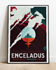 plakaty Plakat Vintage Retro Enceladus 1