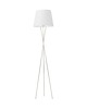 lampy podłogowe Czarna lampa podłogowa na 3 nogach TOKIO z musztardowym abażurem 8