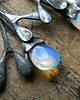 kolczyki wire wrapping opalowe  -gałazki -  kolczyki 1